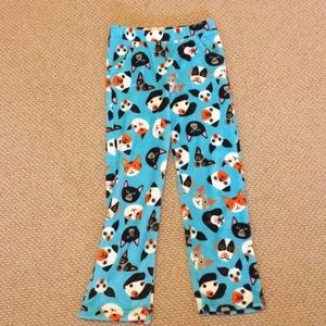 Candy Pink Girls fleece pajama pants